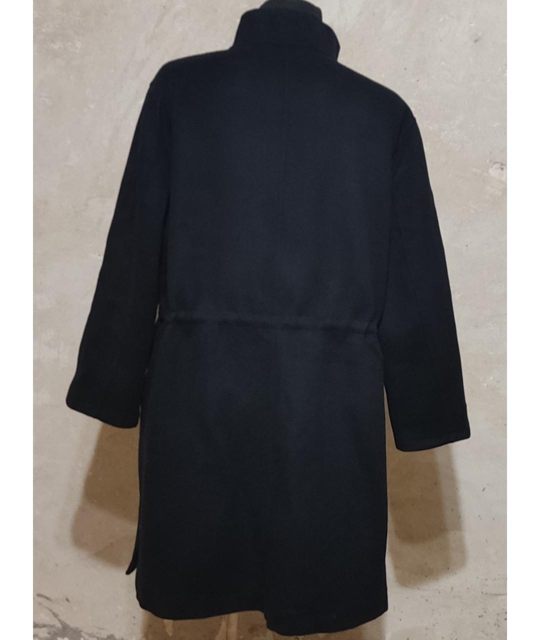 MARC CAIN Черное шерстяное пальто, фото 2