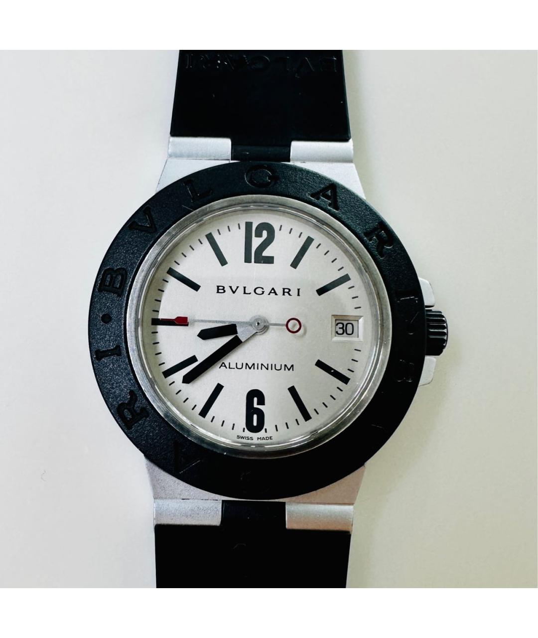BVLGARI Черные часы, фото 2