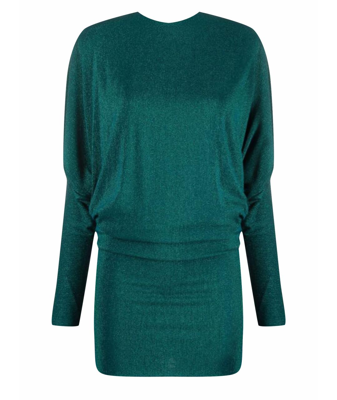 ALEXANDRE VAUTHIER Зеленые вискозное коктейльное платье, фото 1
