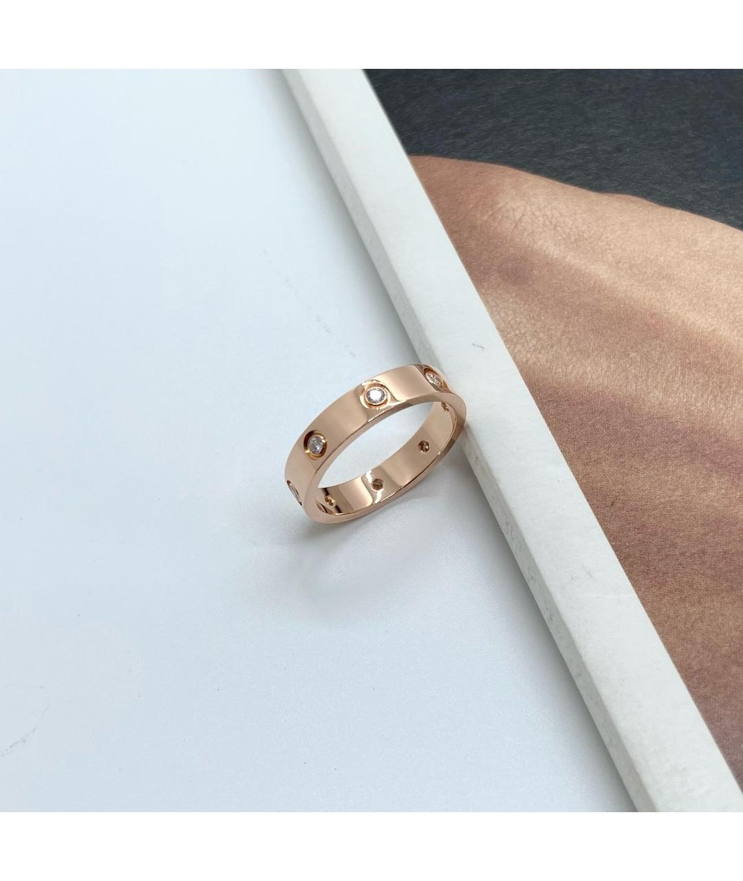 CARTIER Золотое кольцо из розового золота, фото 4