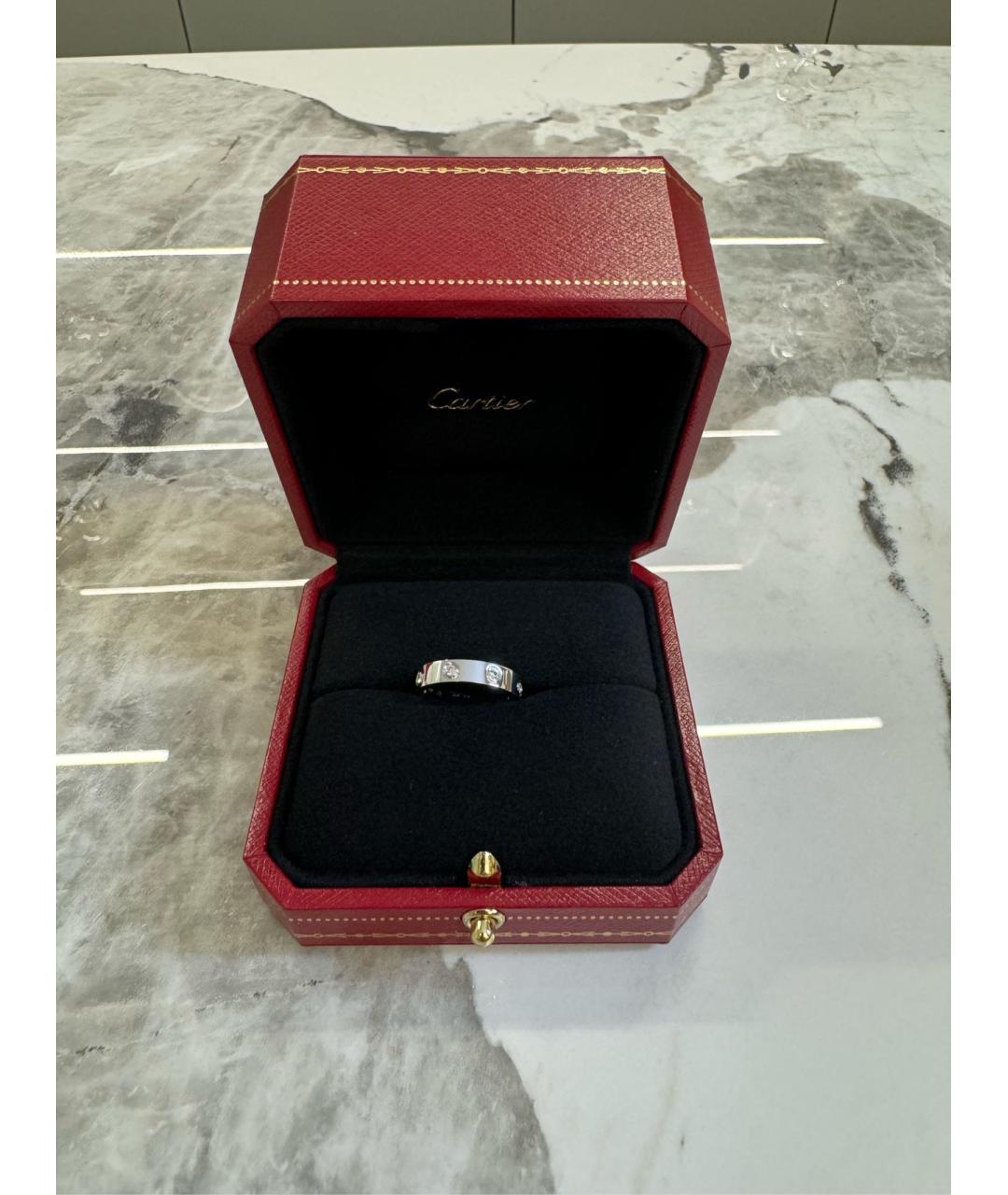 CARTIER Серебряное кольцо из белого золота, фото 7