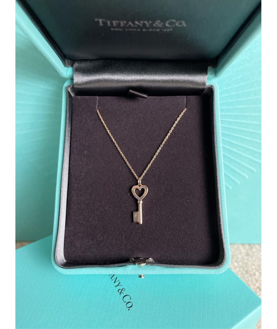 TIFFANY&CO Золотая подвеска из розового золота, фото 5