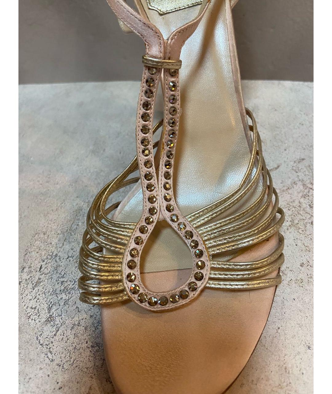 CHRISTIAN DIOR Розовые босоножки, фото 4