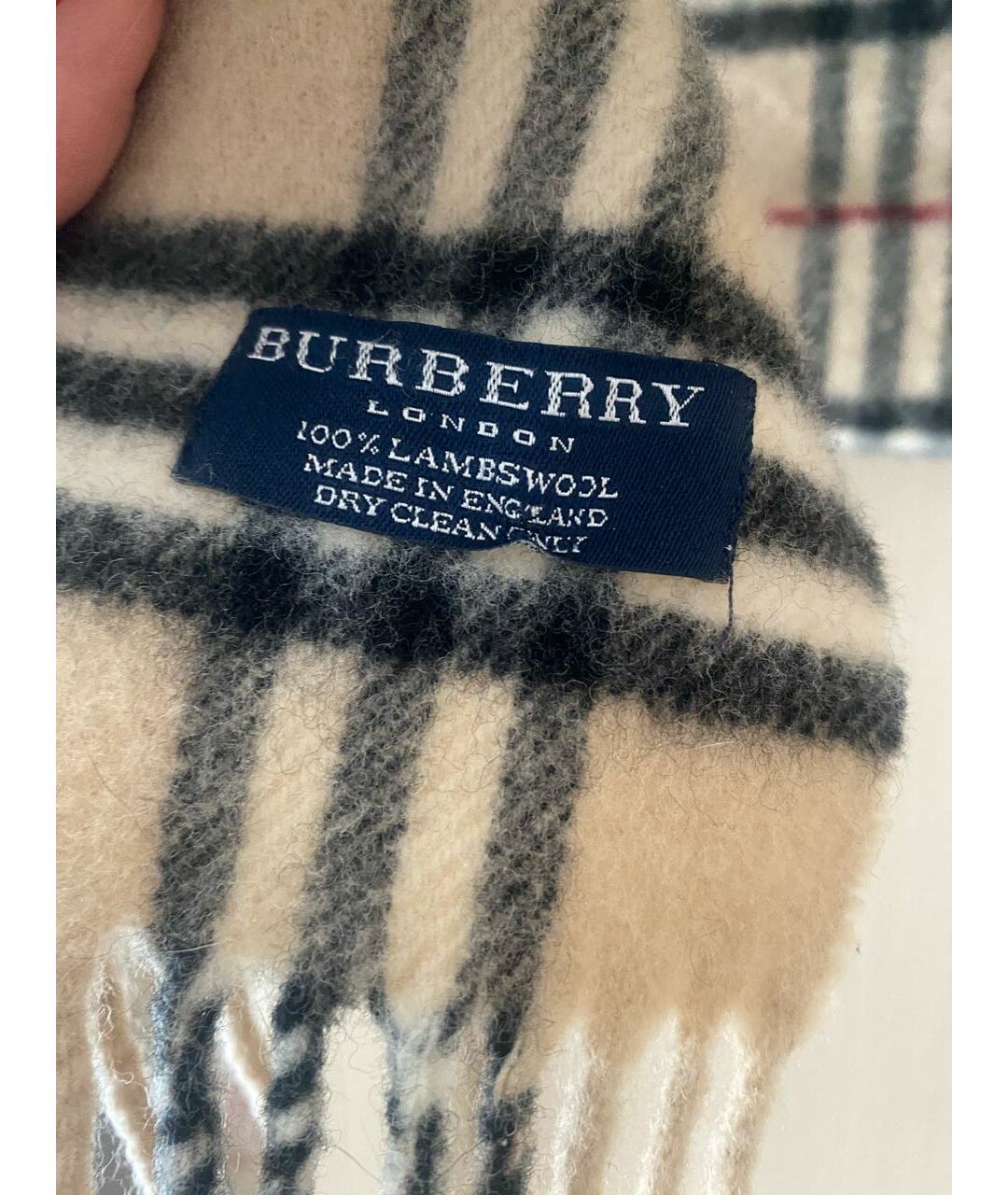 BURBERRY Мульти шерстяной шарф, фото 2