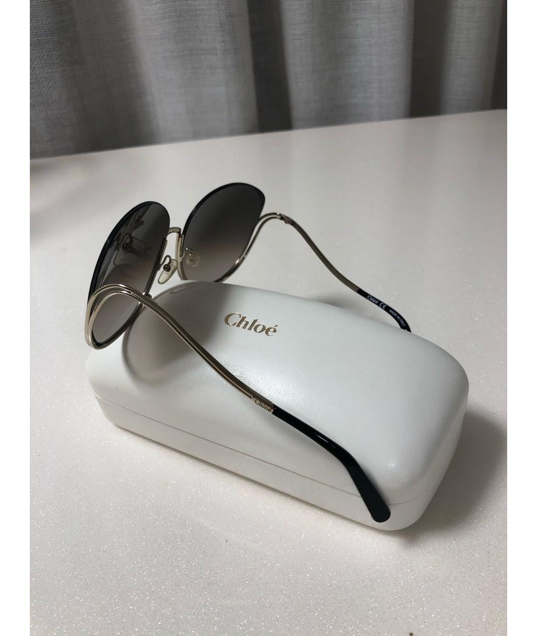 CHLOE Серые солнцезащитные очки, фото 4