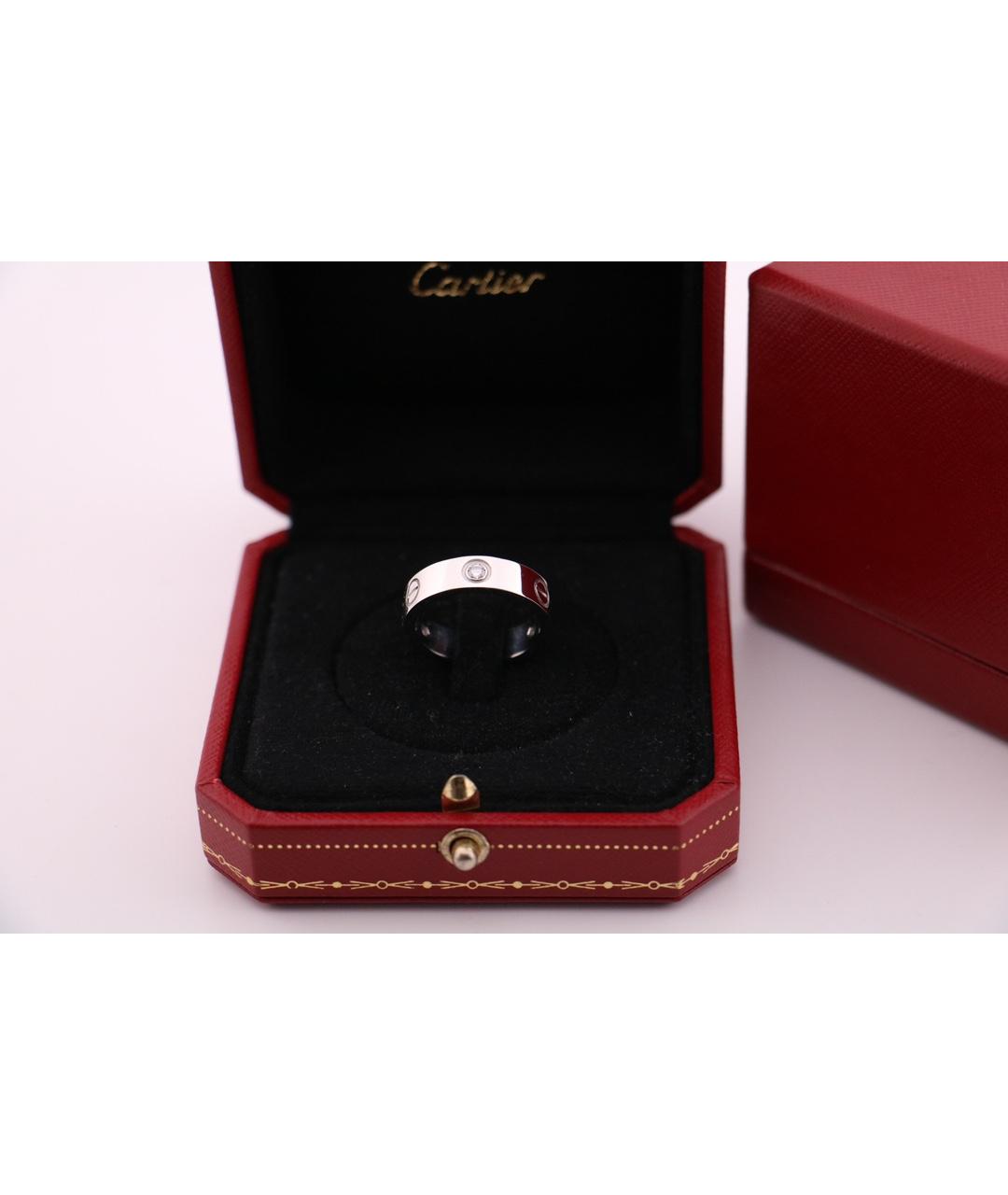 CARTIER Серебряное кольцо из белого золота, фото 2