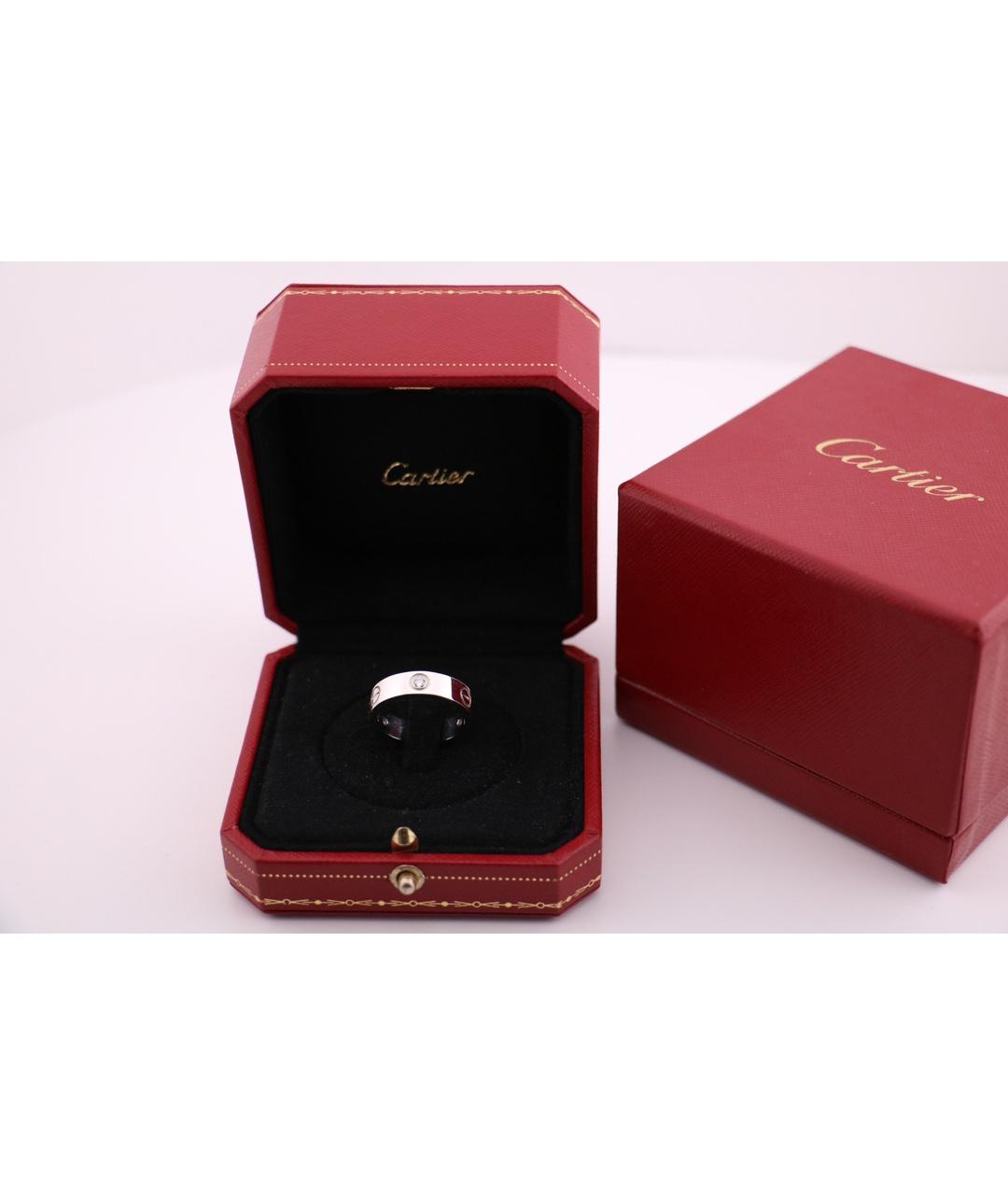 CARTIER Серебряное кольцо из белого золота, фото 7