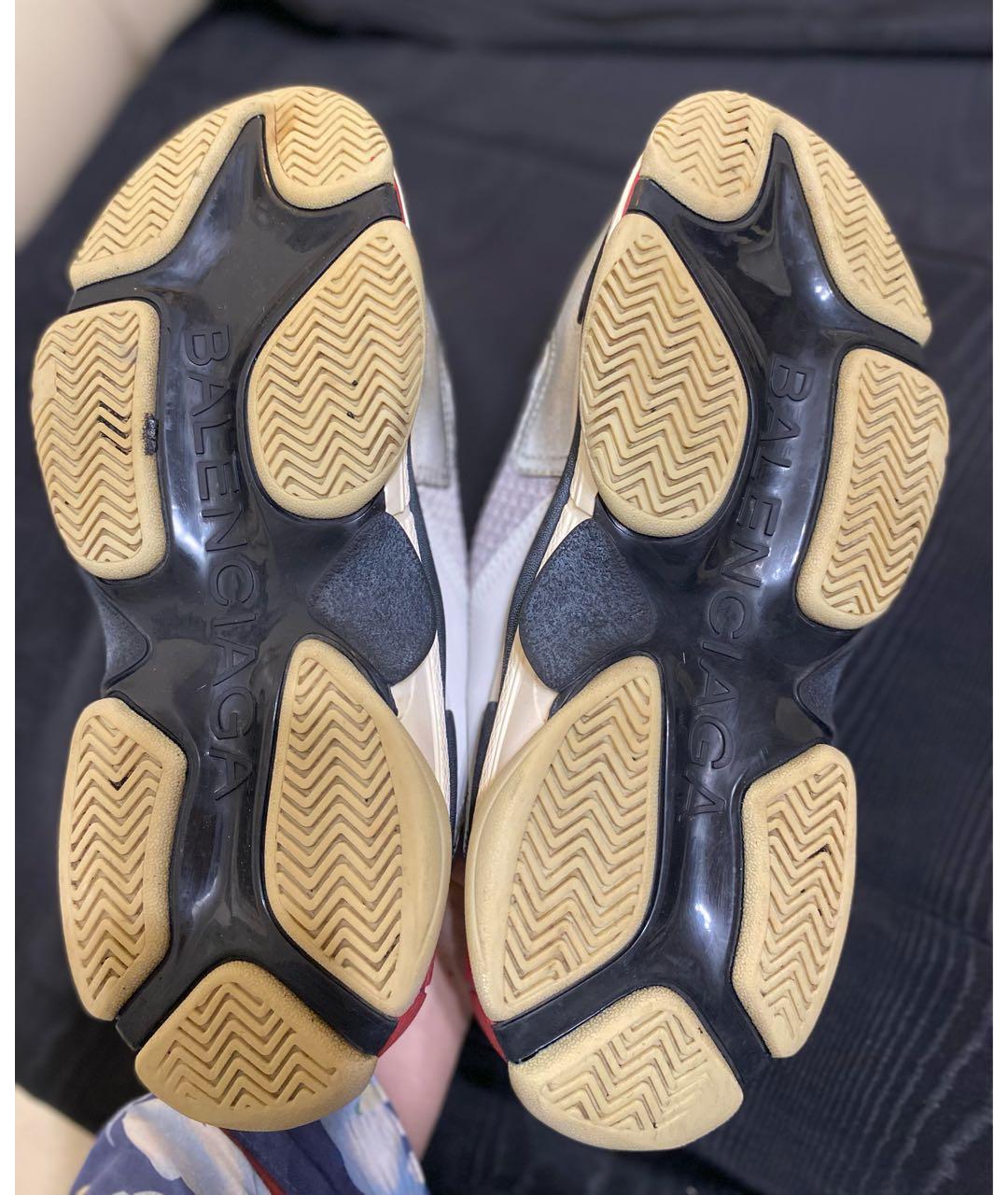 BALENCIAGA Мульти кожаные кроссовки, фото 6