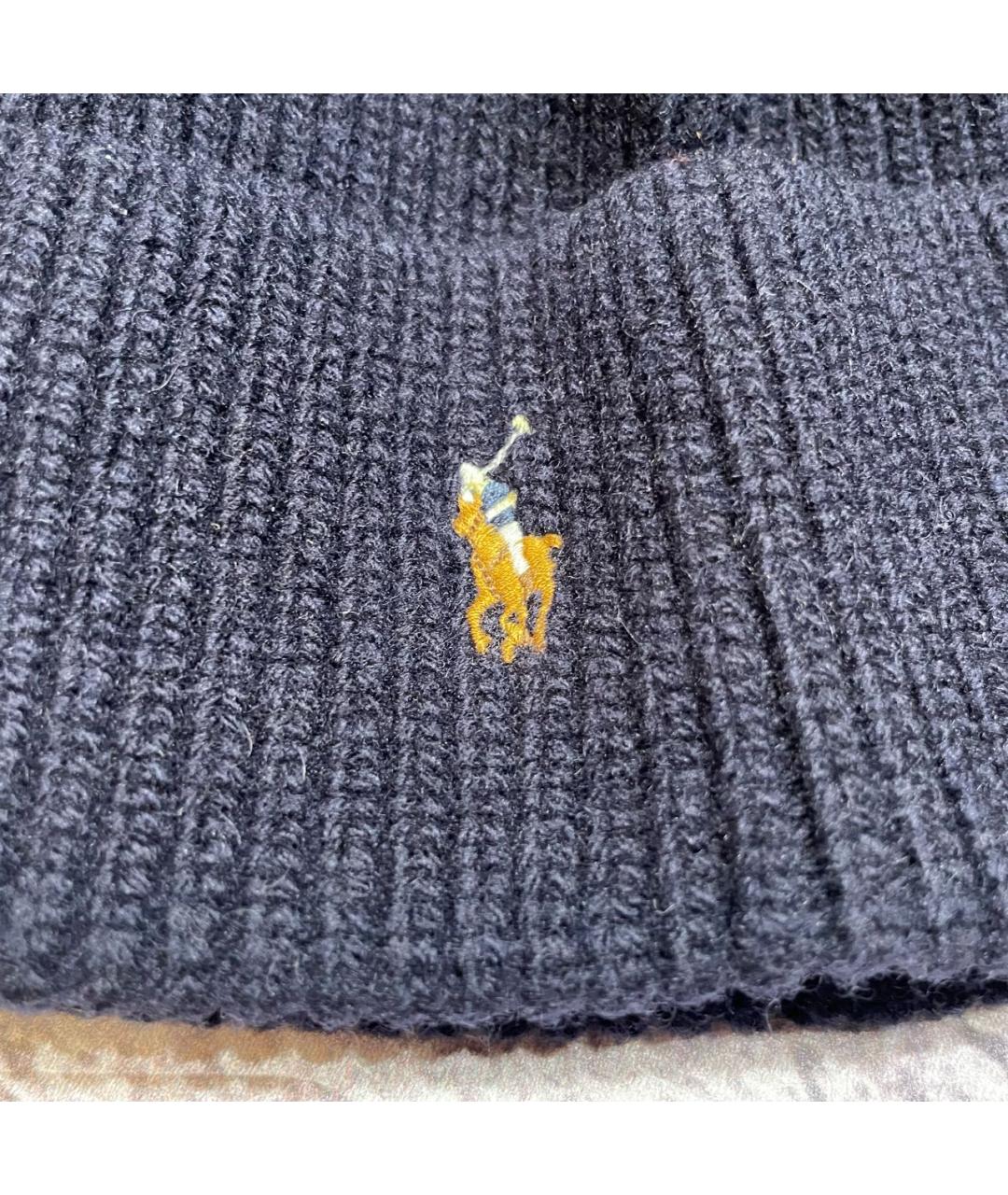 POLO RALPH LAUREN Темно-синяя шапка, фото 3