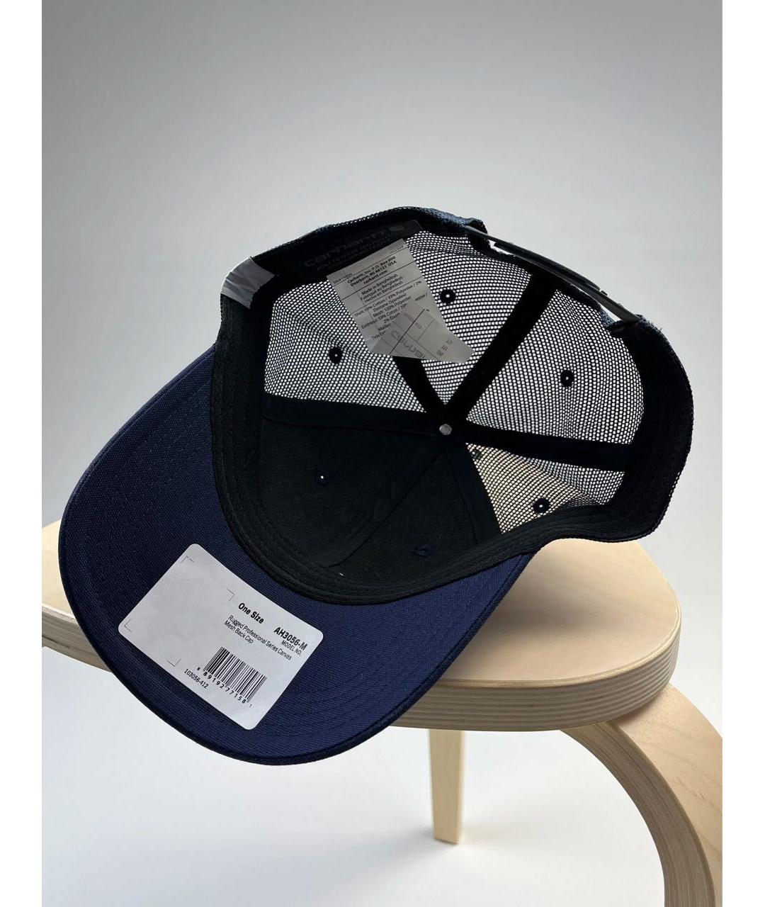 CARHARTT Темно-синяя хлопковая кепка/бейсболка, фото 6