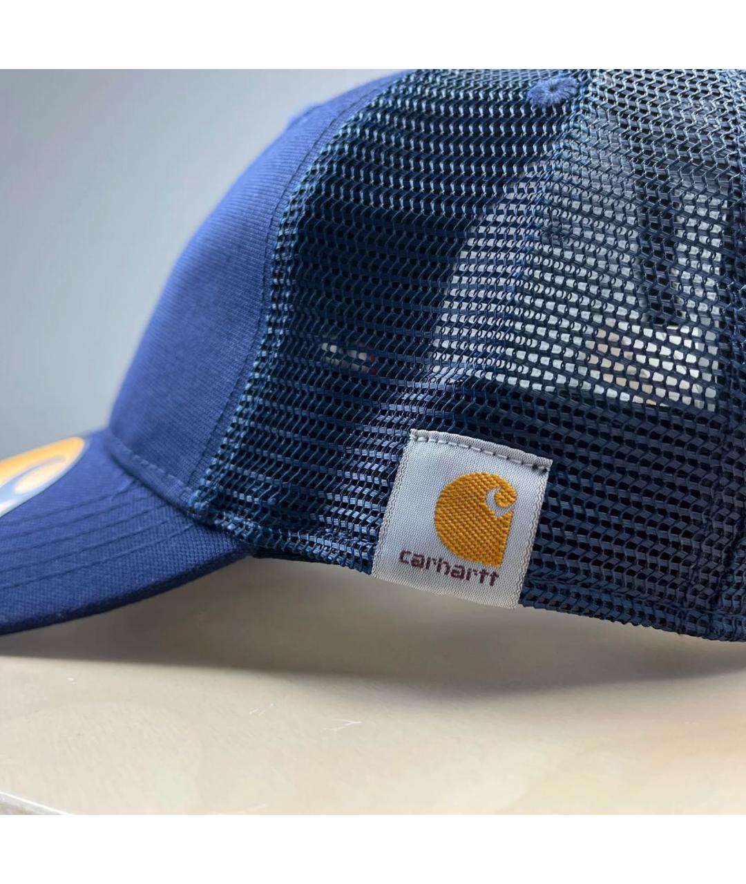 CARHARTT Темно-синяя хлопковая кепка/бейсболка, фото 4
