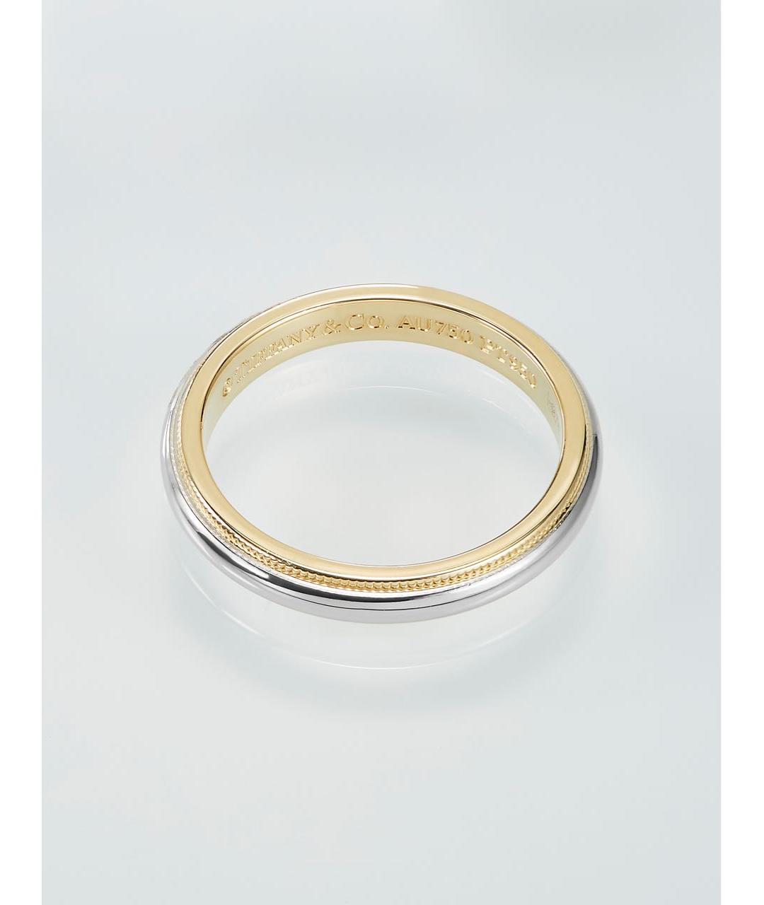 TIFFANY&CO Золотое платиновое кольцо, фото 2