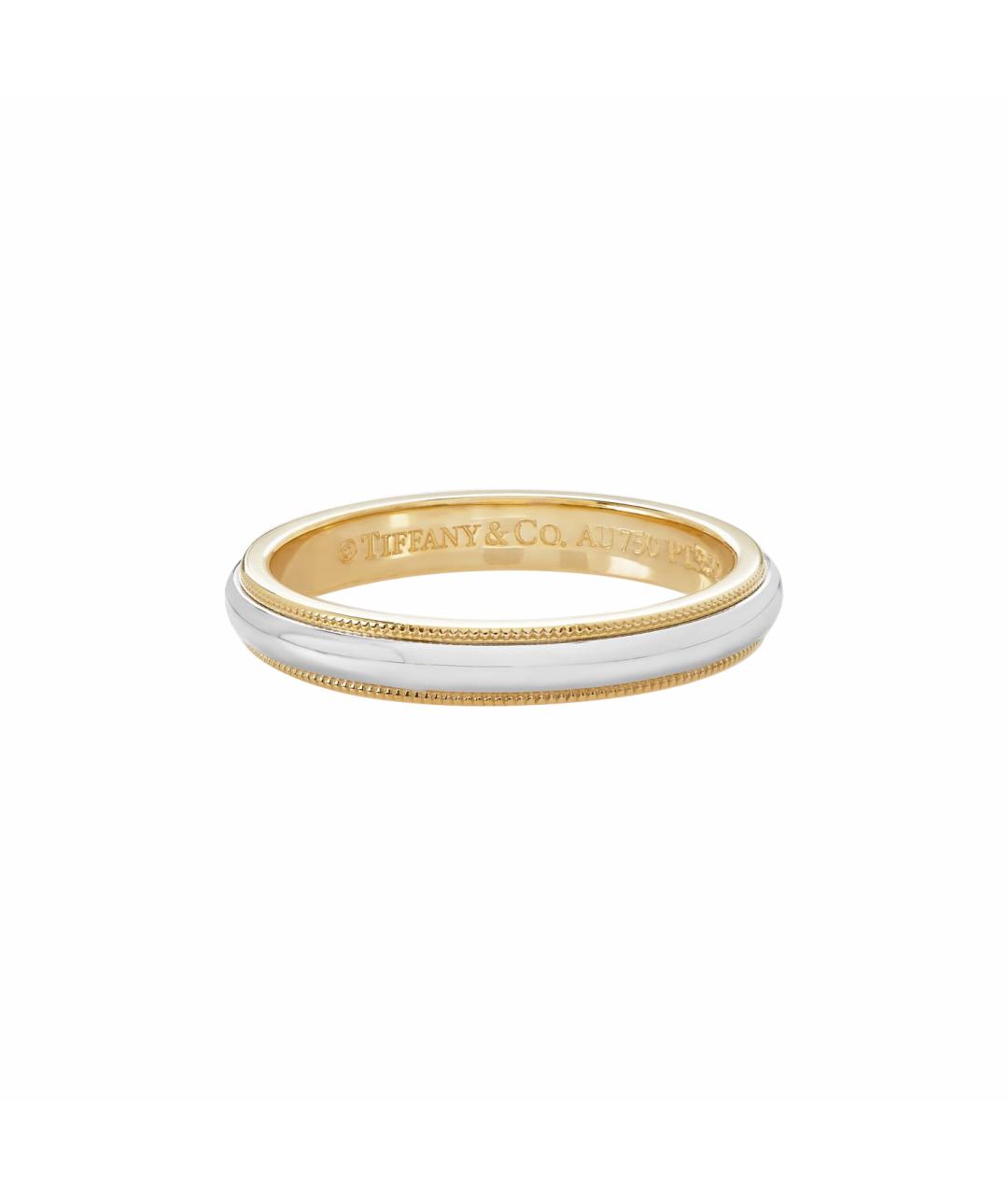 TIFFANY&CO Золотое платиновое кольцо, фото 1