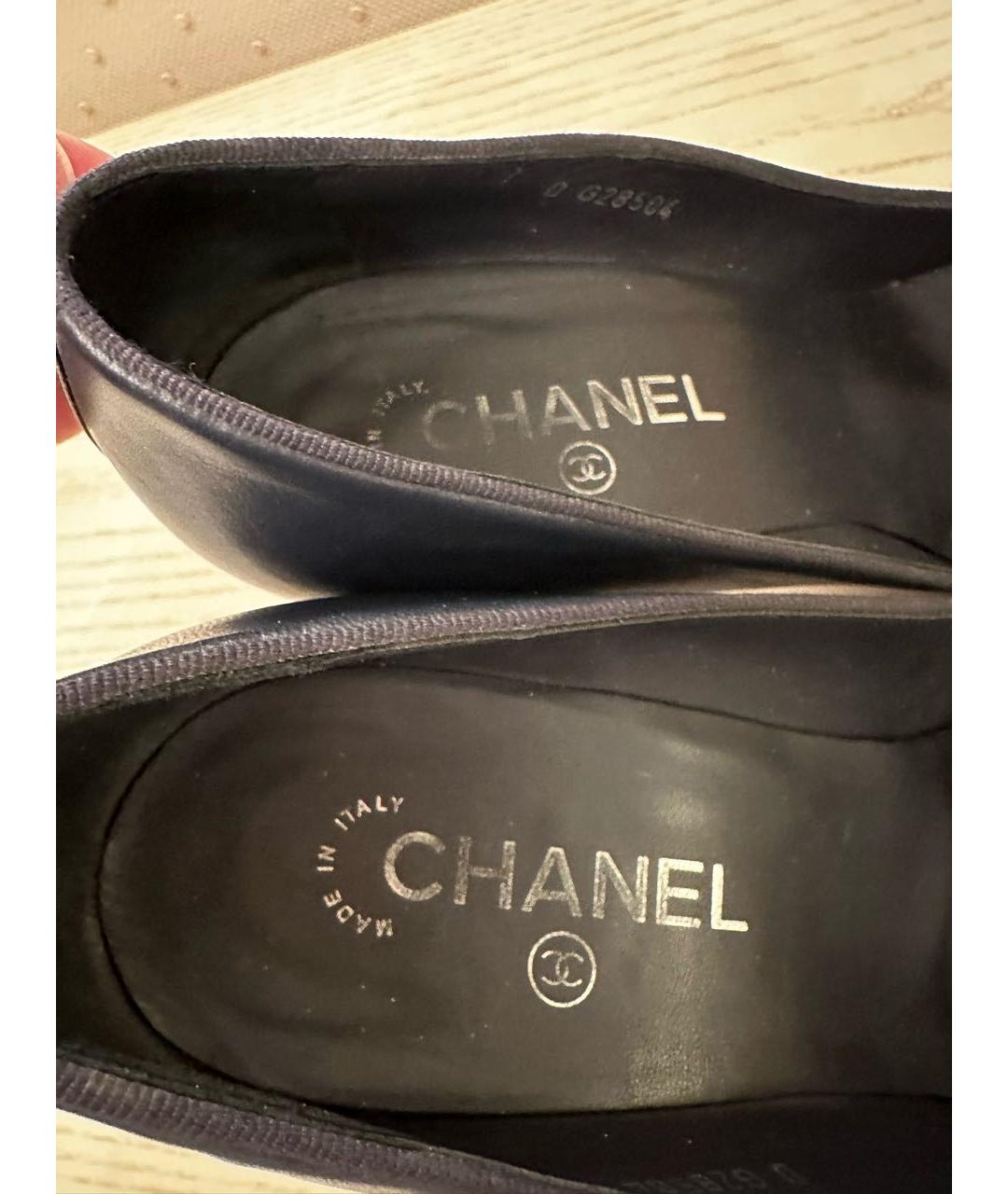 CHANEL Кожаные туфли, фото 3