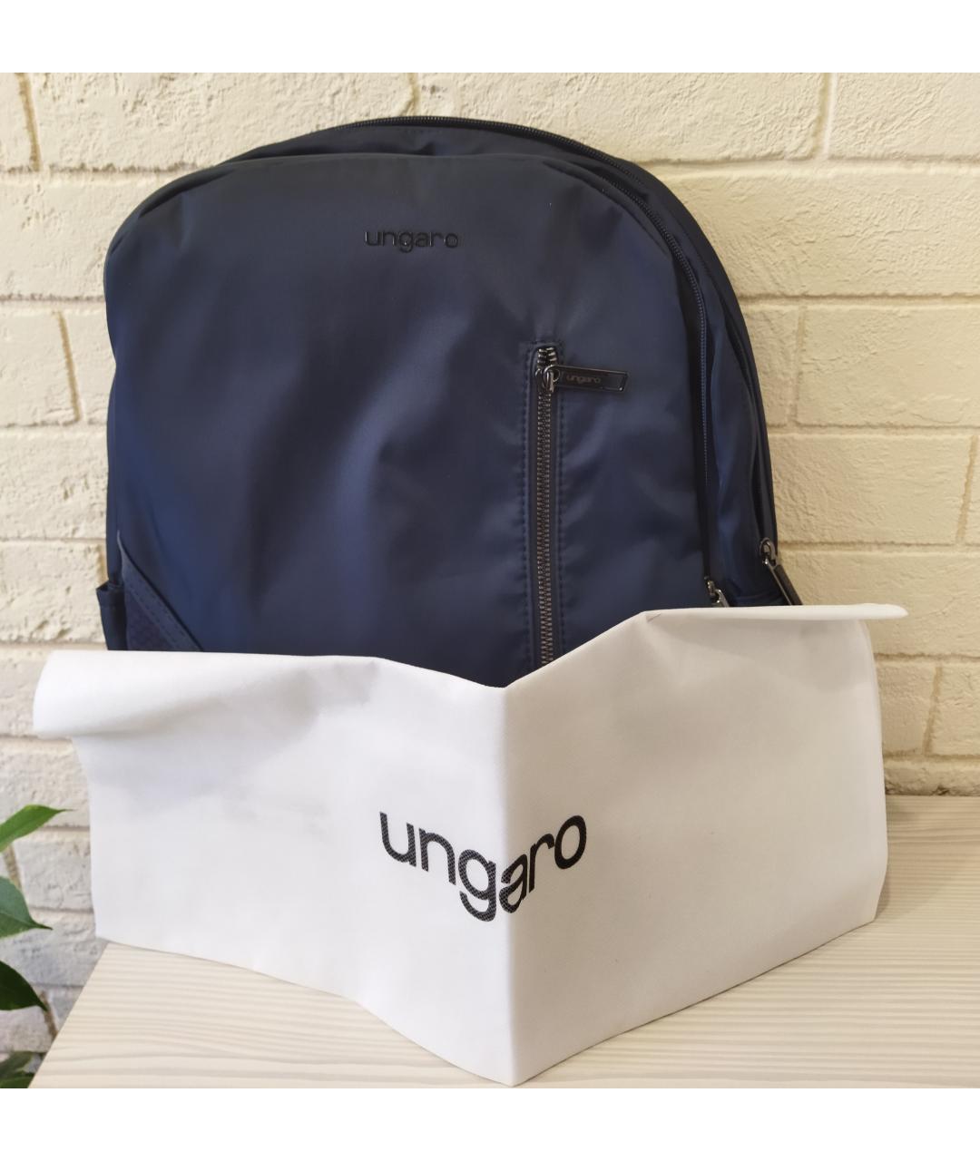 EMANUEL UNGARO Темно-синий рюкзак, фото 8