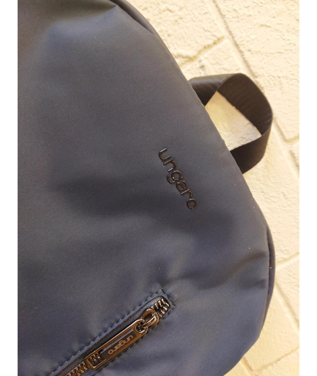 EMANUEL UNGARO Темно-синий рюкзак, фото 7
