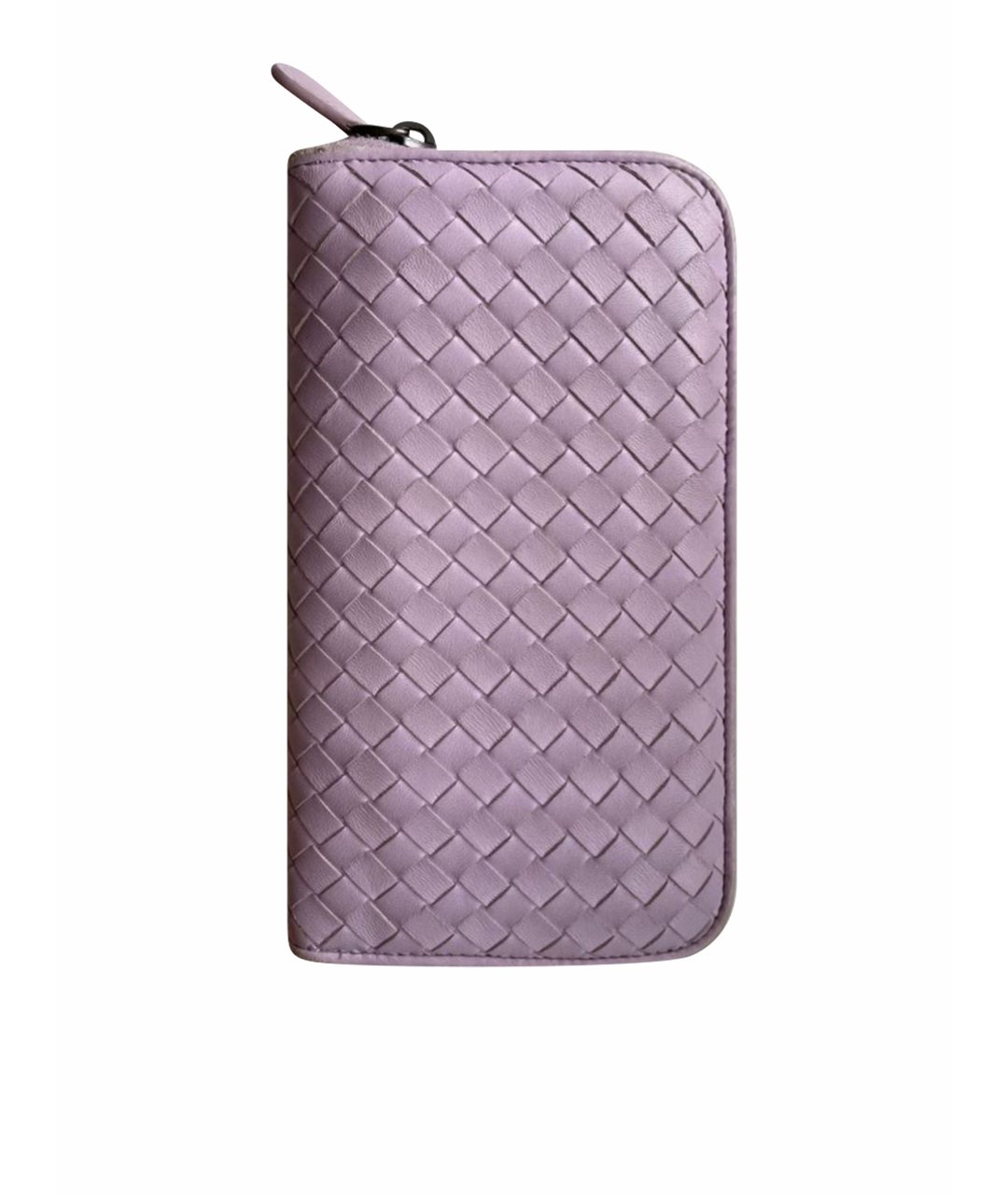 BOTTEGA VENETA Фиолетовый кожаный кошелек, фото 1