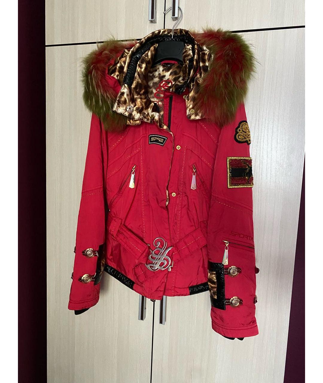 SPORTALM Красная полиэстеровая куртка, фото 7