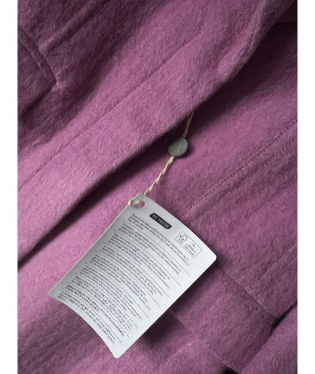 3.1 PHILLIP LIM Розовое шерстяное пальто, фото 4