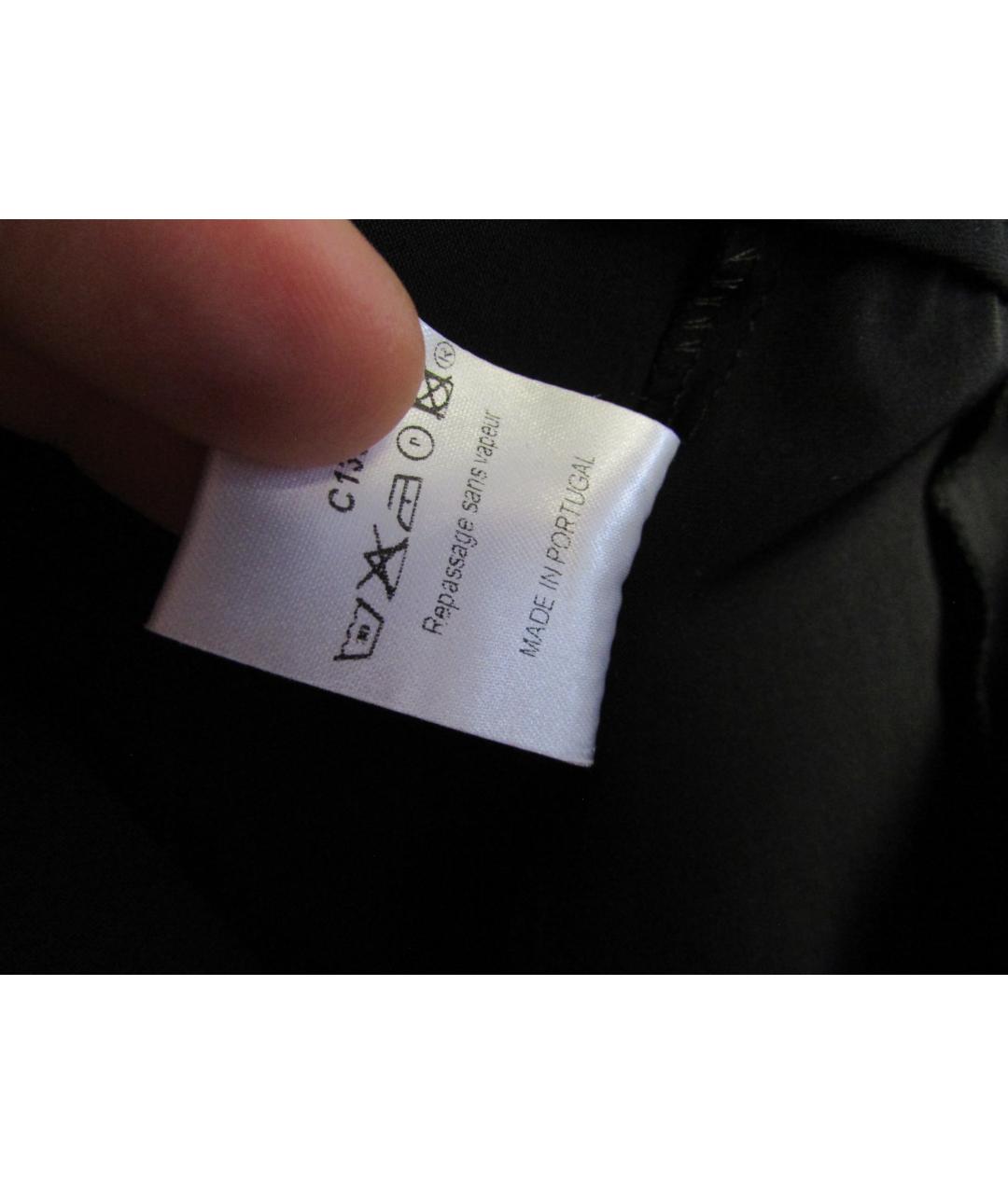 MARITHE FRANCOIS GIRBAUD Черные полиамидовые брюки узкие, фото 5