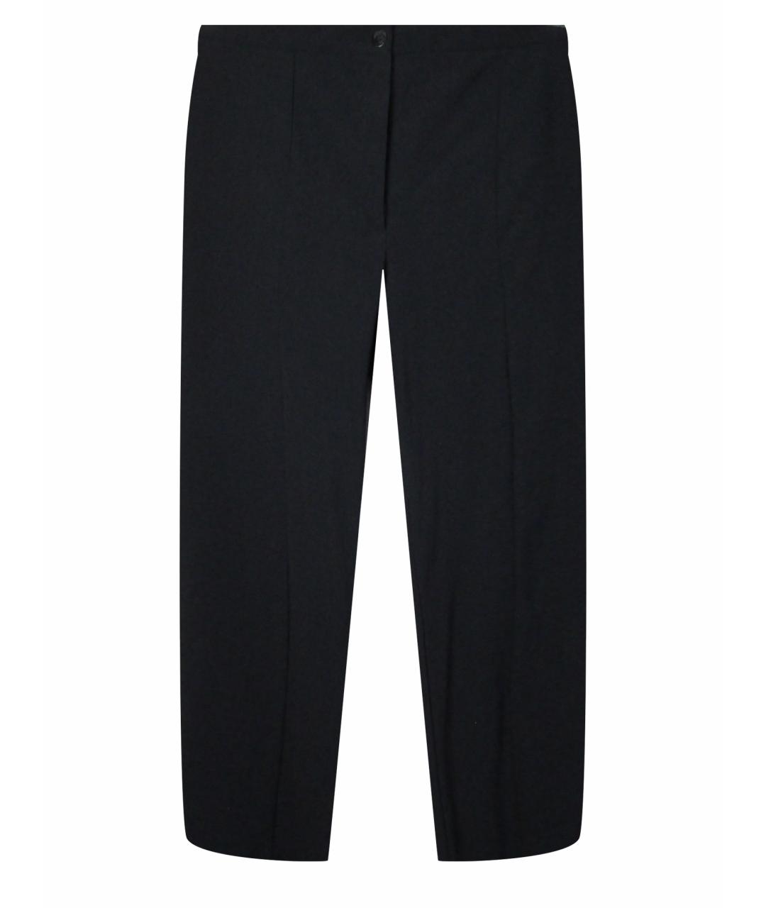 MARITHE FRANCOIS GIRBAUD Черные полиамидовые брюки узкие, фото 1
