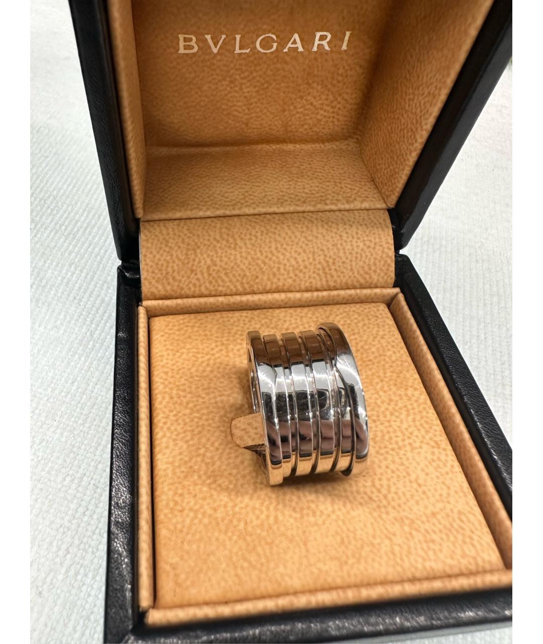 BVLGARI Серебряное кольцо из белого золота, фото 2