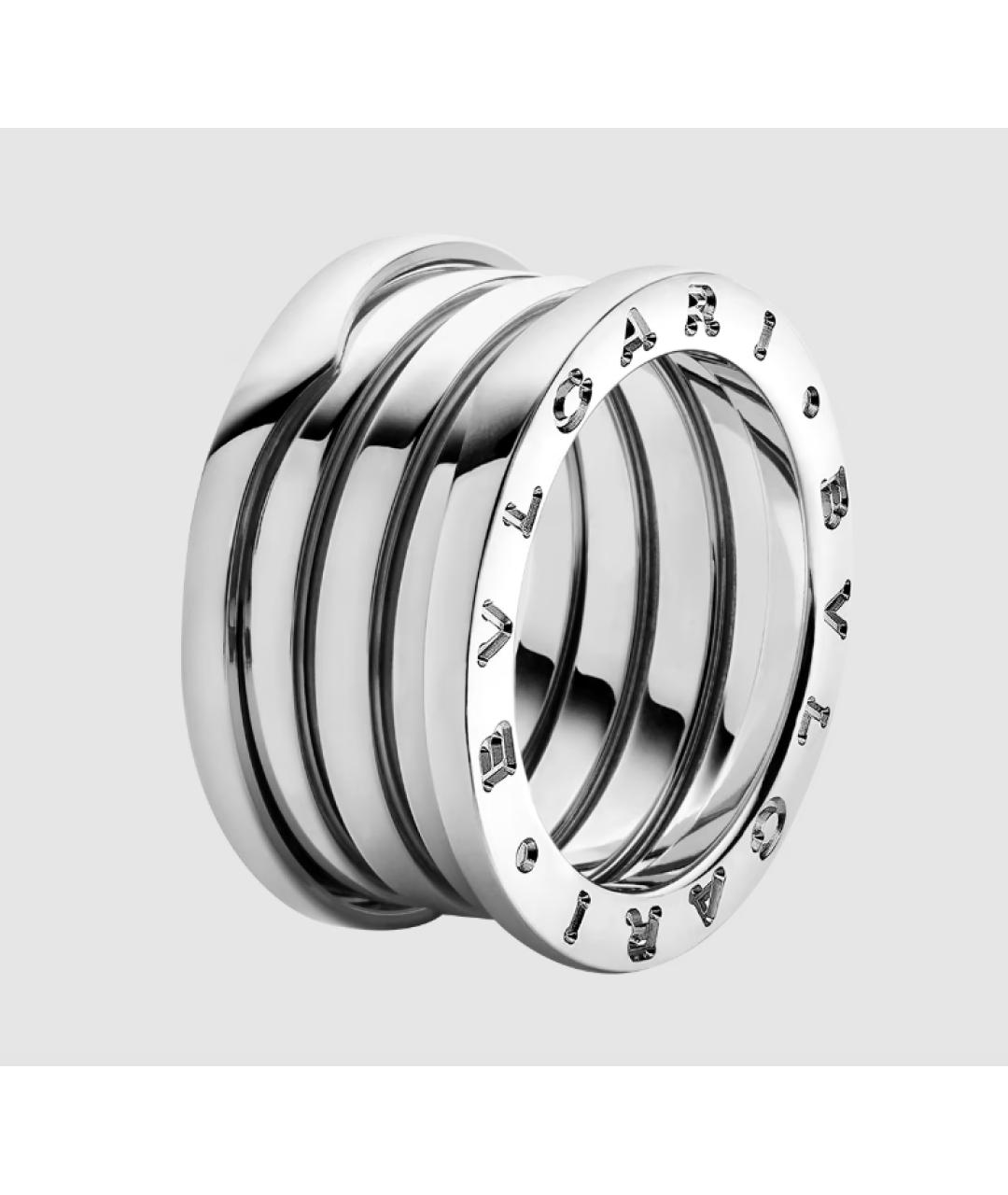 BVLGARI Серебряное кольцо из белого золота, фото 7
