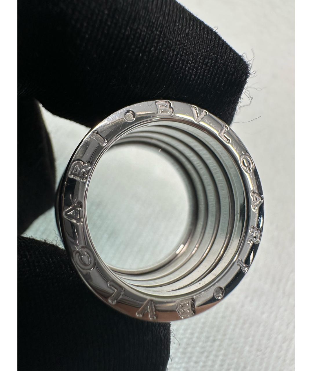 BVLGARI Серебряное кольцо из белого золота, фото 6