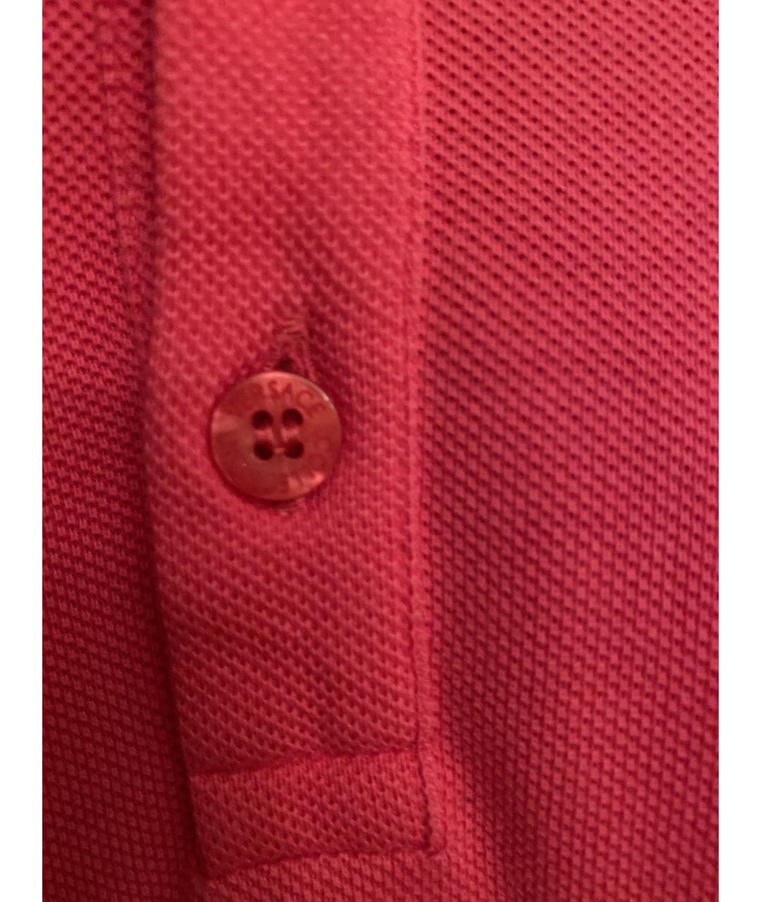 VERSACE COLLECTION Розовое хлопковое поло с коротким рукавом, фото 4