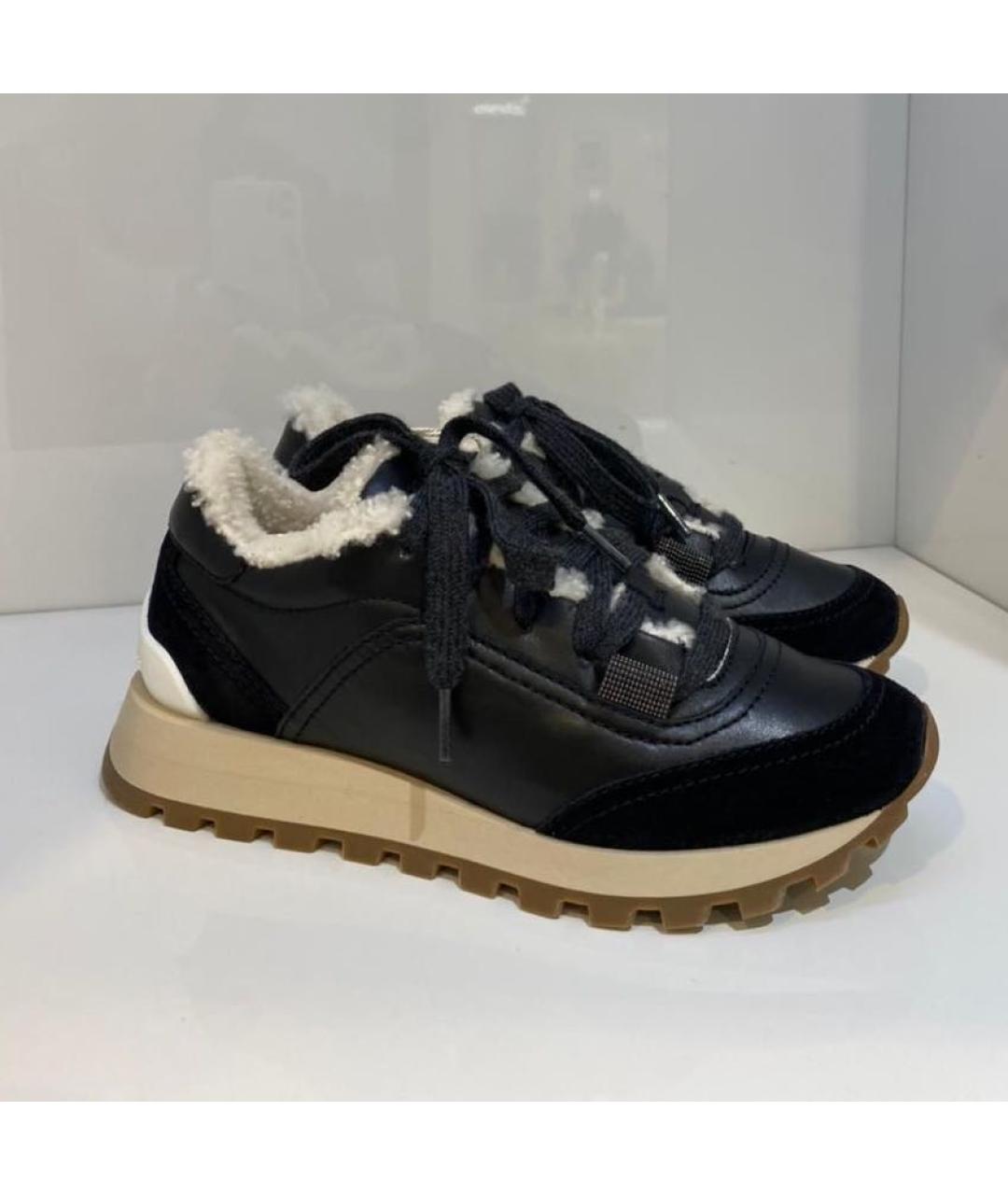 BRUNELLO CUCINELLI Коричневые кроссовки, фото 3