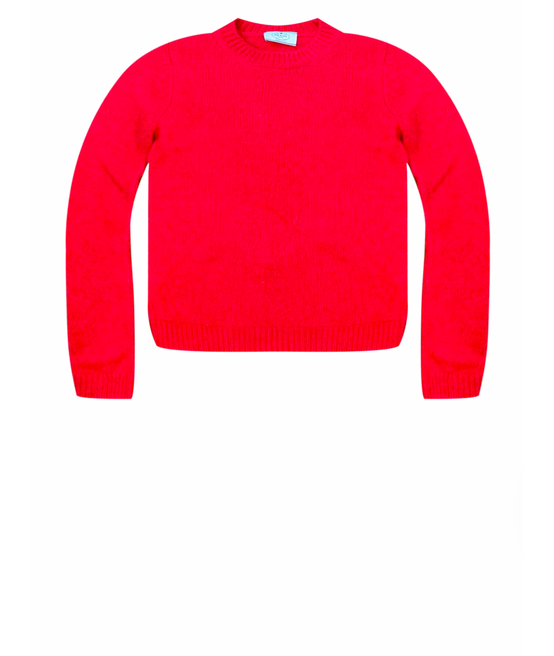 PRADA Красный шерстяной джемпер / свитер, фото 1