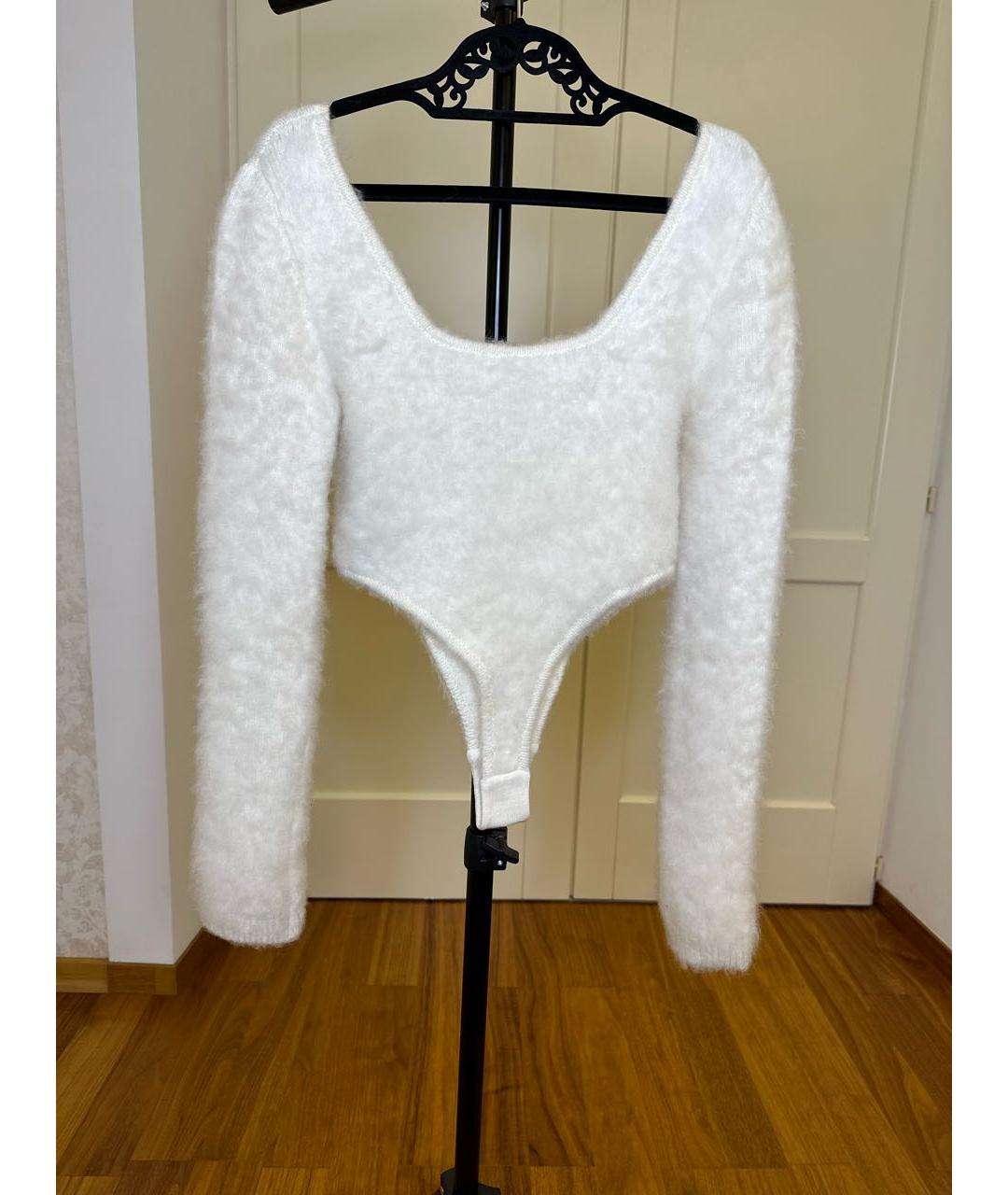 GCDS Белый шерстяной джемпер / свитер, фото 2