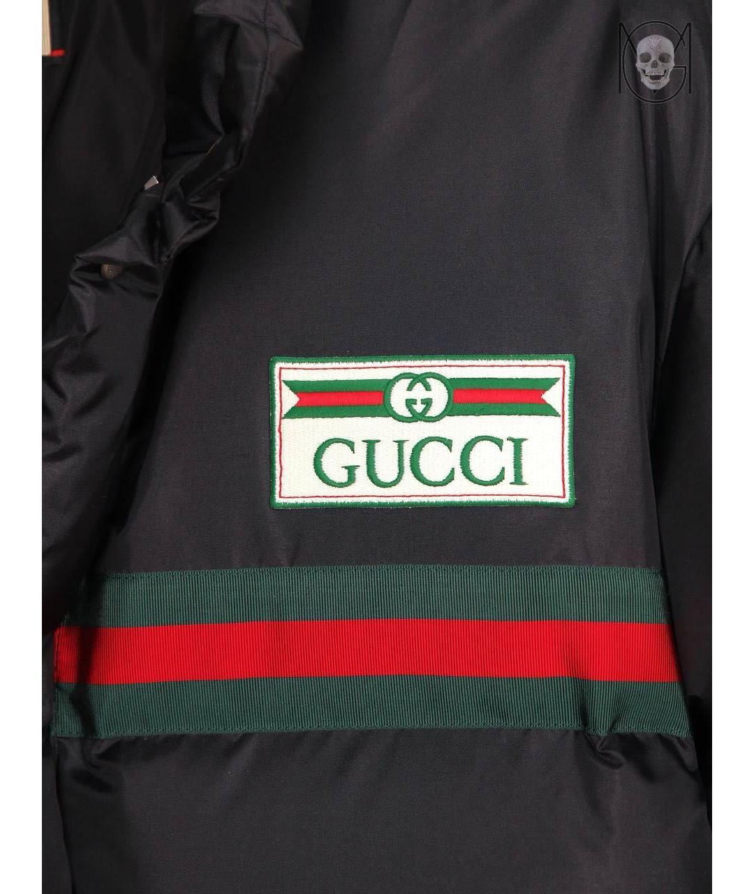 GUCCI Черный пуховик, фото 4