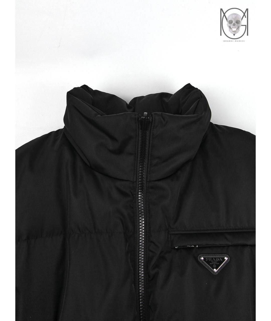 PRADA Черный пуховик, фото 4