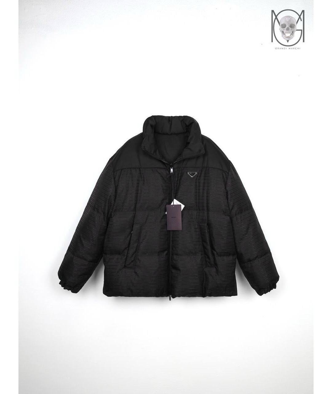 PRADA Черный пуховик, фото 9