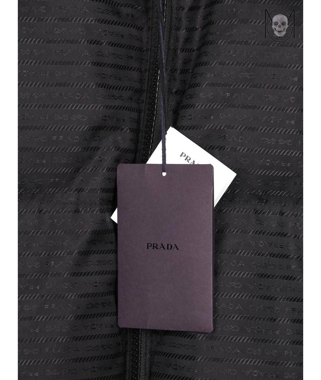 PRADA Черный пуховик, фото 3