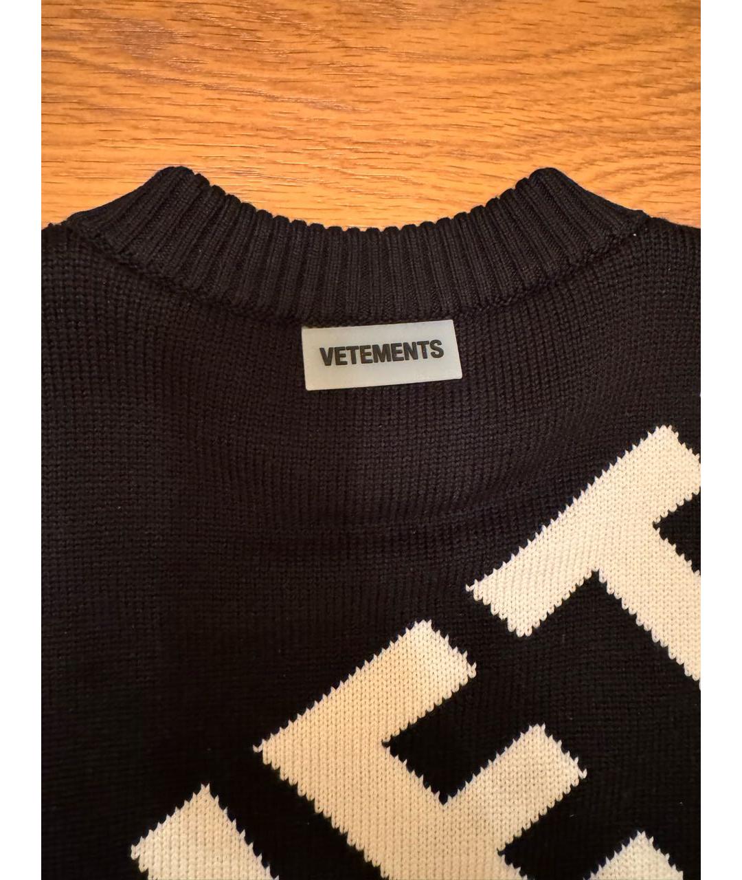 VETEMENTS Шерстяной джемпер / свитер, фото 3
