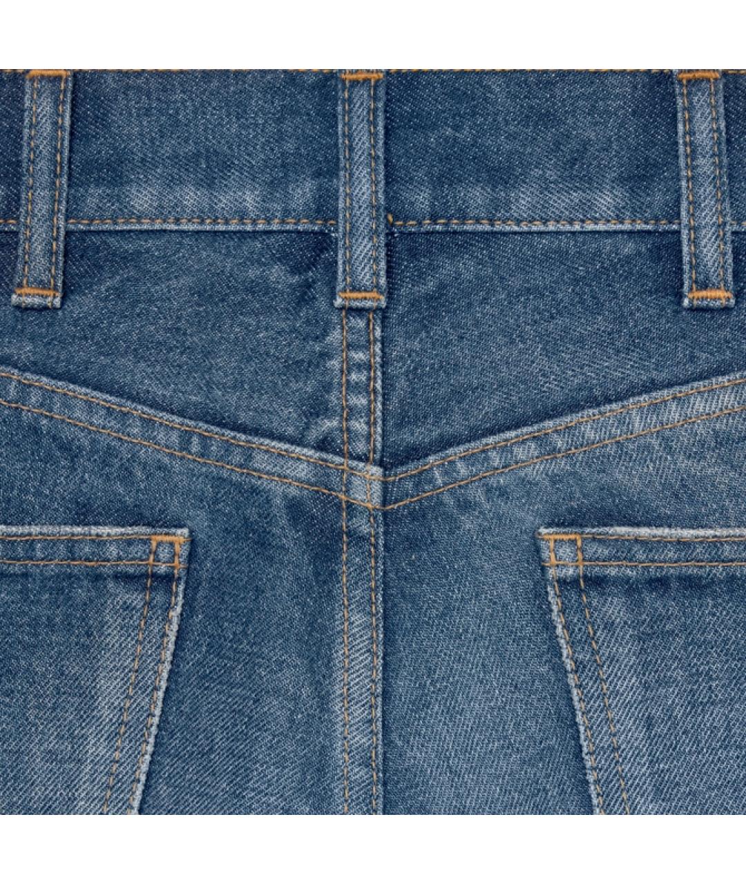 CELINE Синие джинсы клеш, фото 3