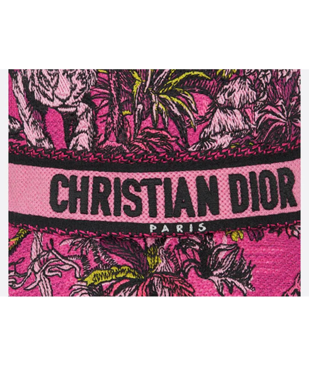 CHRISTIAN DIOR PRE-OWNED Розовая хлопковая шляпа, фото 3
