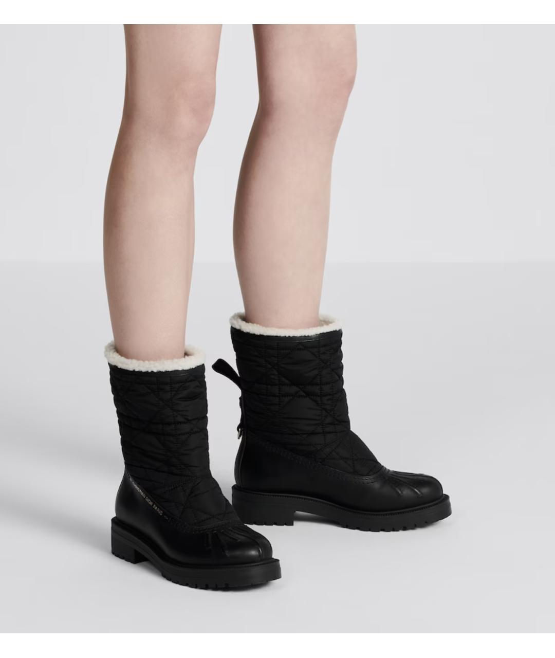 CHRISTIAN DIOR Черные сапоги, фото 2