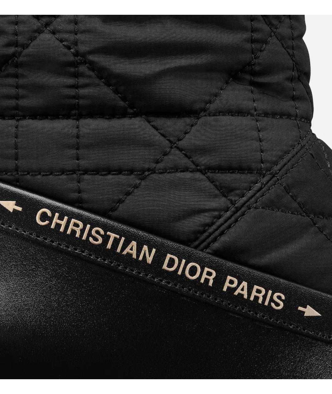 CHRISTIAN DIOR Черные сапоги, фото 4