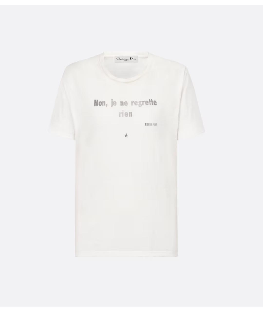 CHRISTIAN DIOR Белая футболка, фото 4