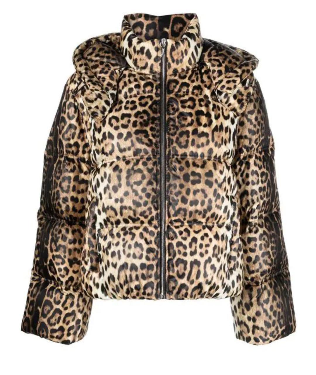 ROBERTO CAVALLI Мульти полиэстеровый пуховик, фото 9