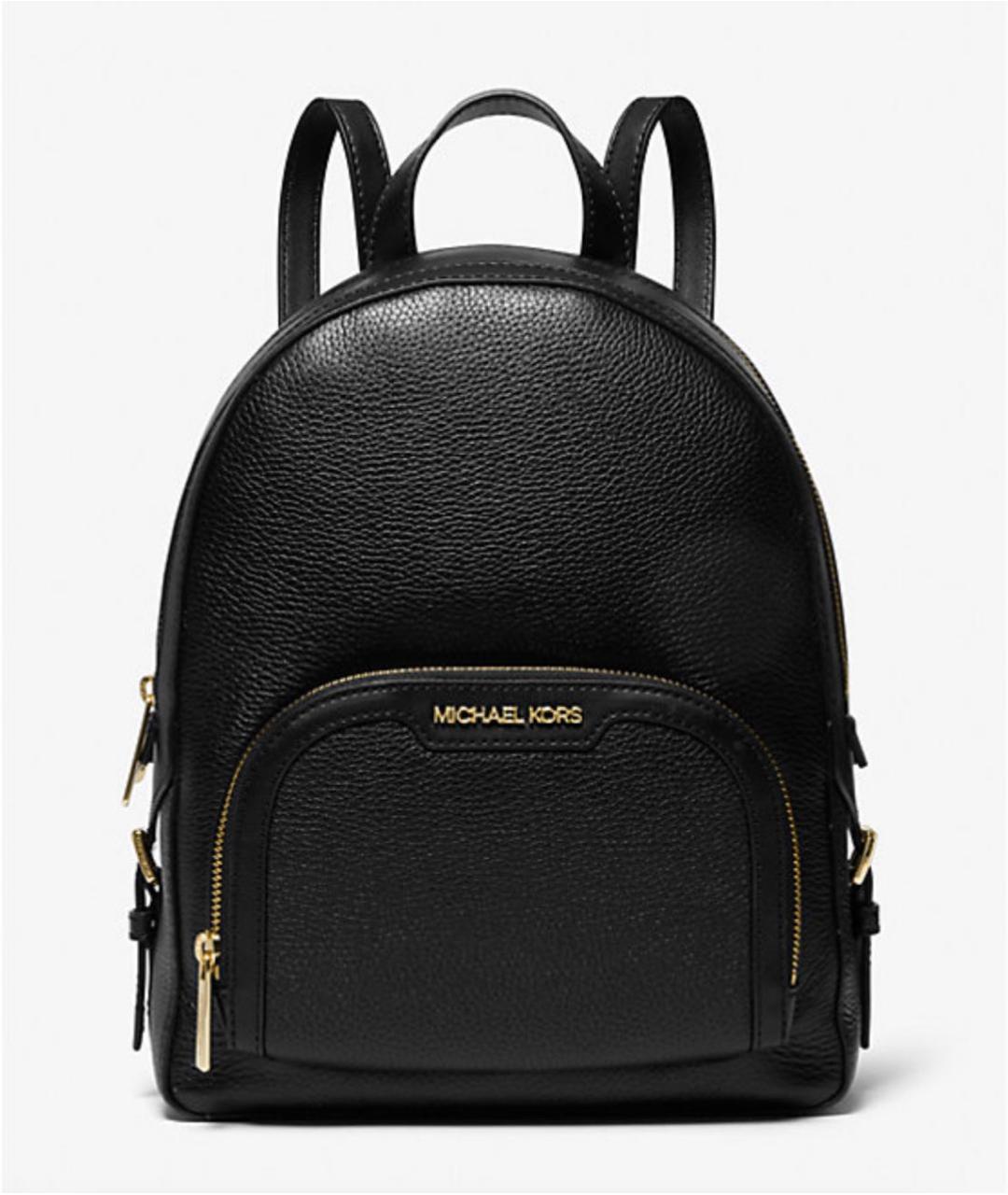 MICHAEL KORS Черный кожаный рюкзак, фото 6