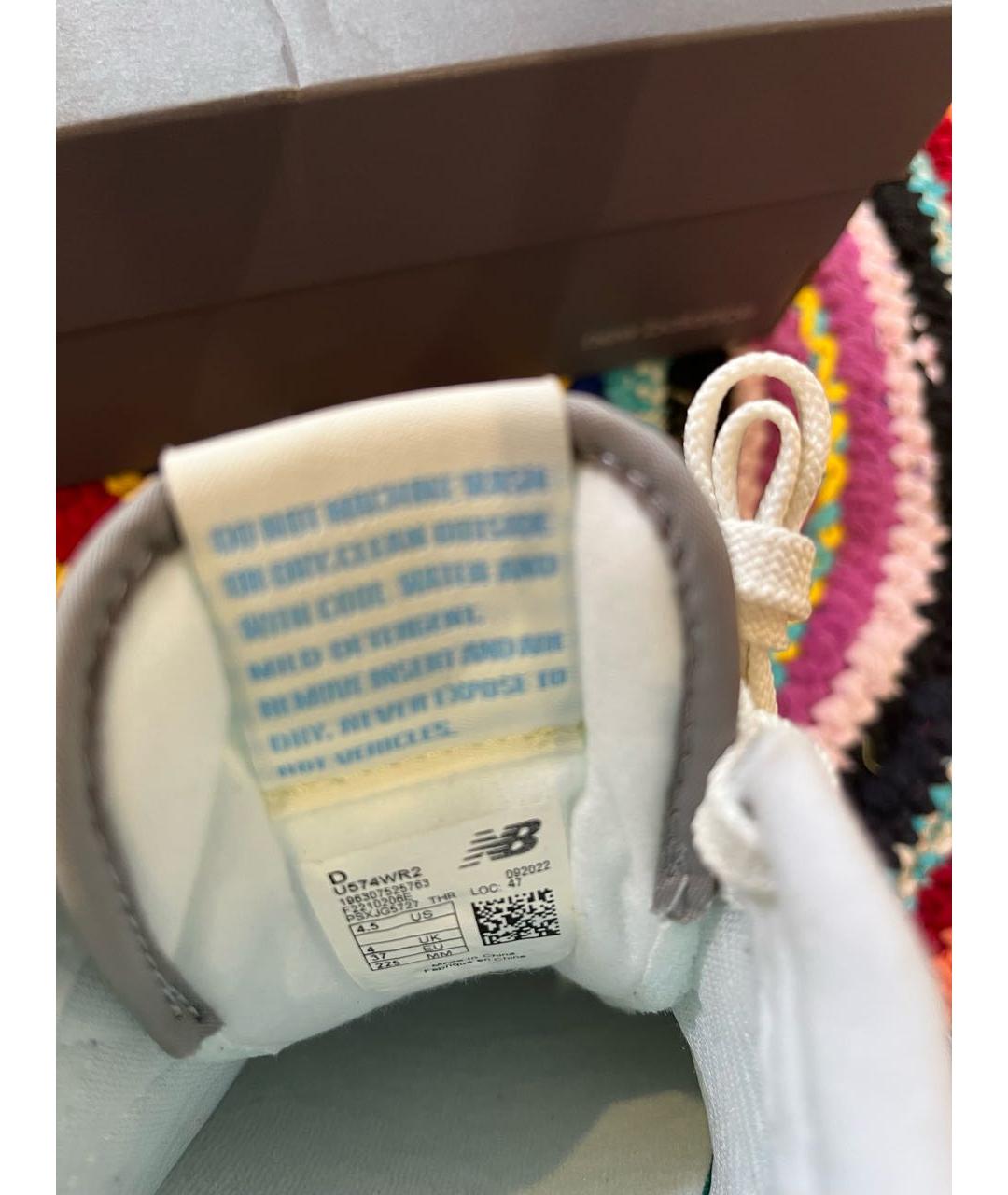 NEW BALANCE Серые кроссовки, фото 7