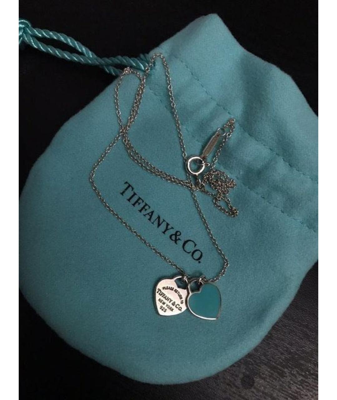 TIFFANY&CO Серебряная подвеска, фото 3