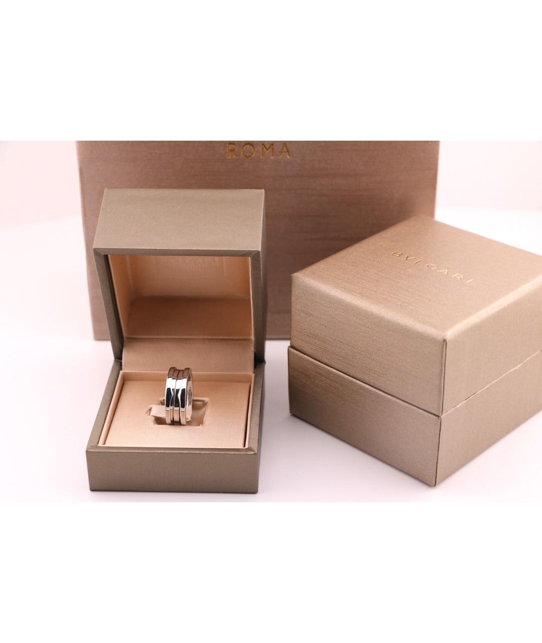 BVLGARI Серебряное кольцо из белого золота, фото 2