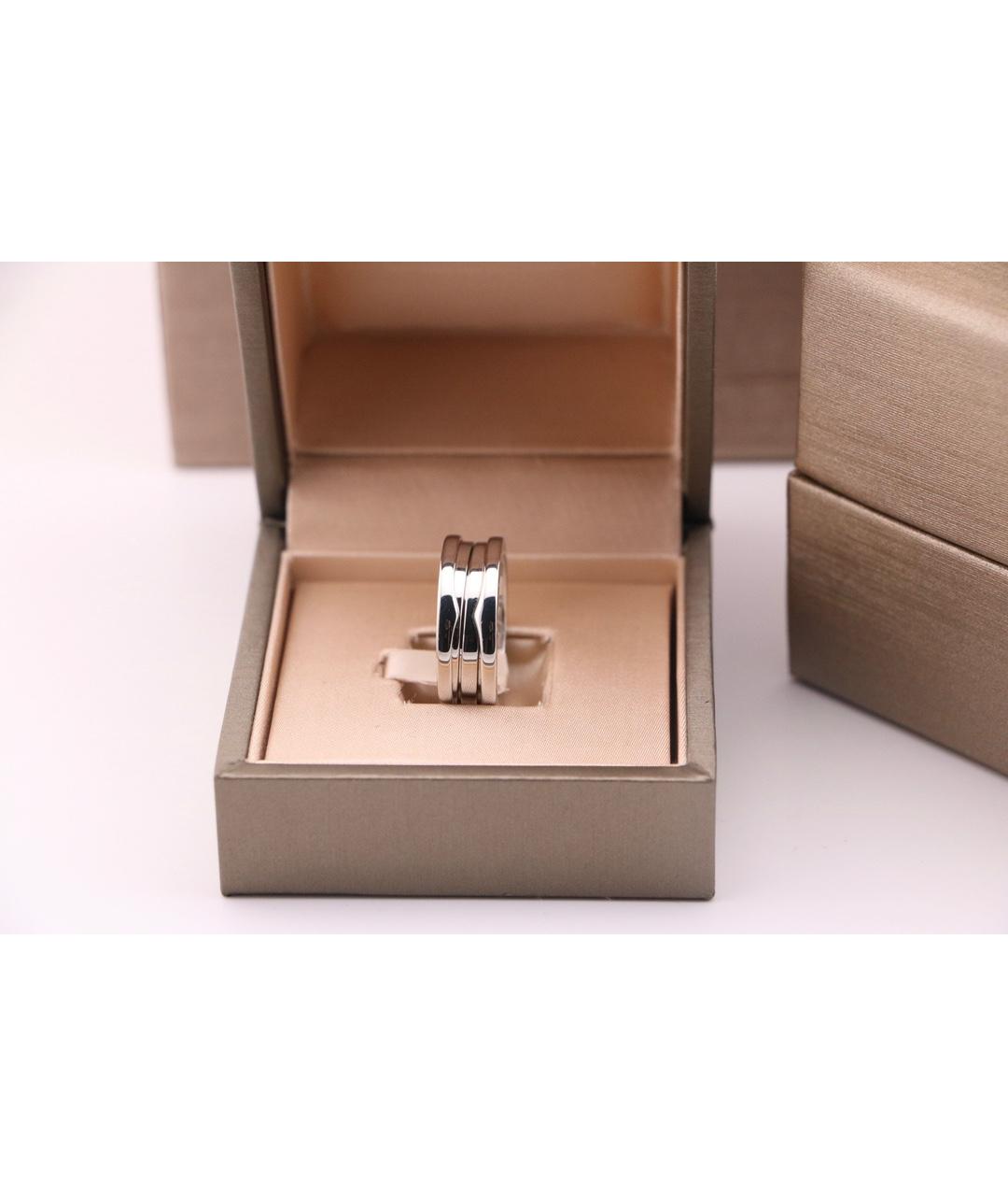 BVLGARI Серебряное кольцо из белого золота, фото 7