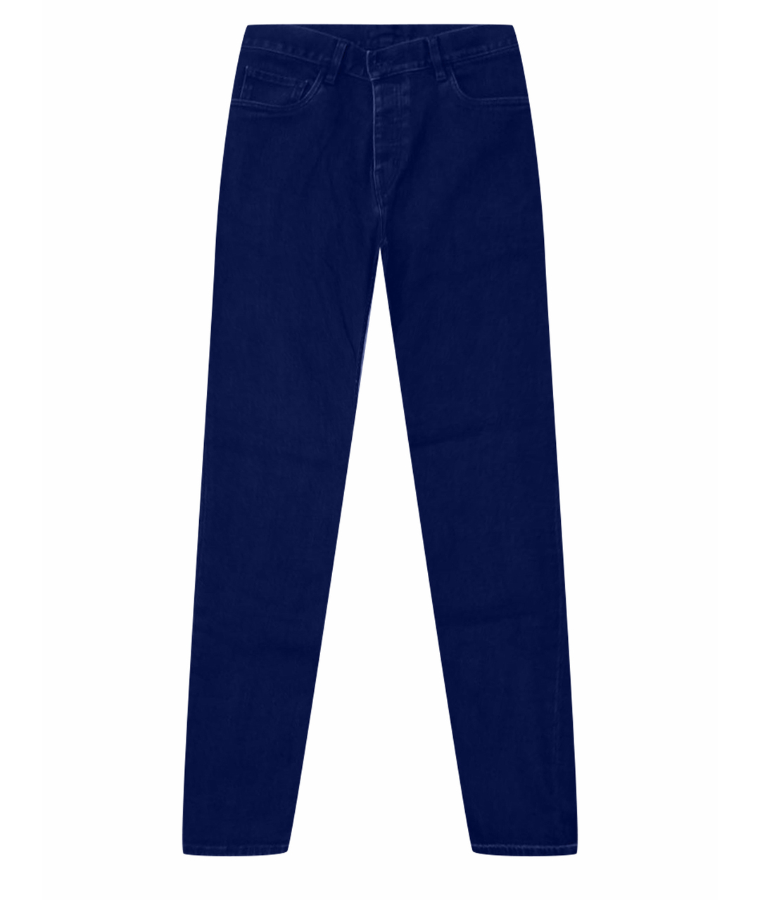 PRADA Темно-синие хлопко-кашемировые джинсы, фото 1