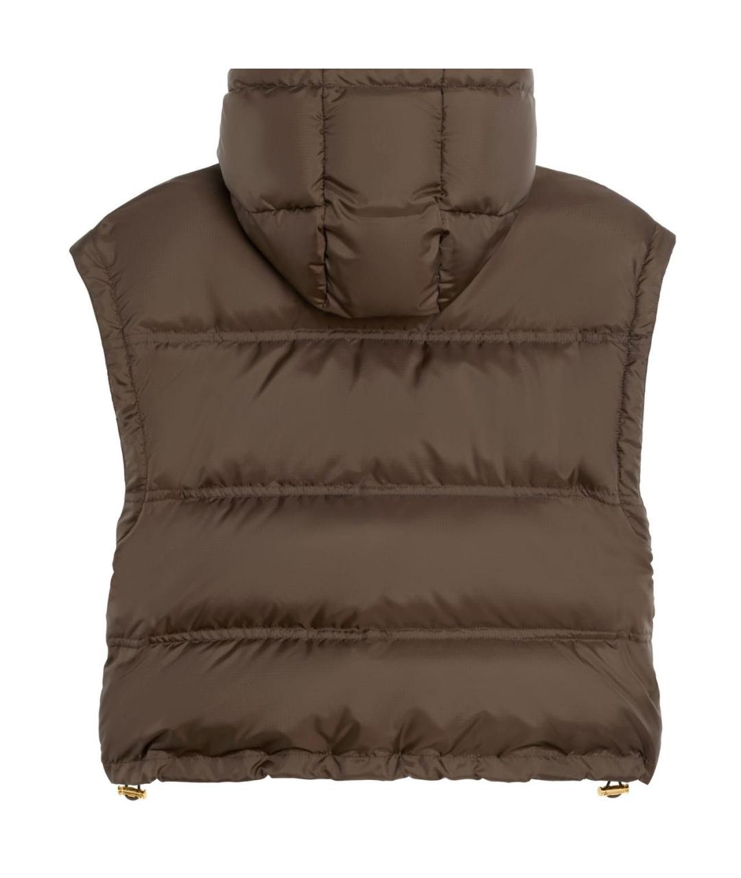 CELINE Коричневый пуховик, фото 5